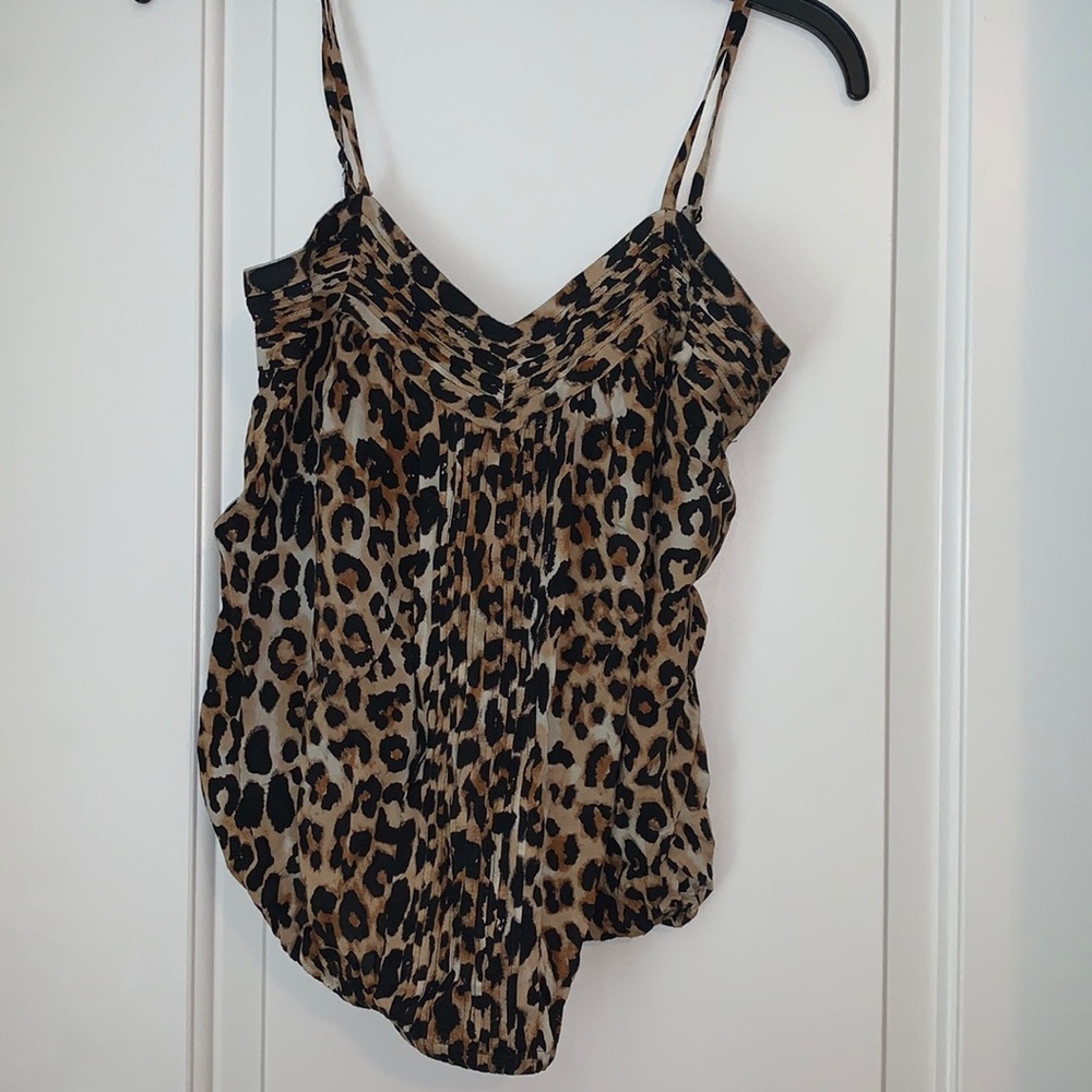 Women’s XS size tank, cheetah print, Express